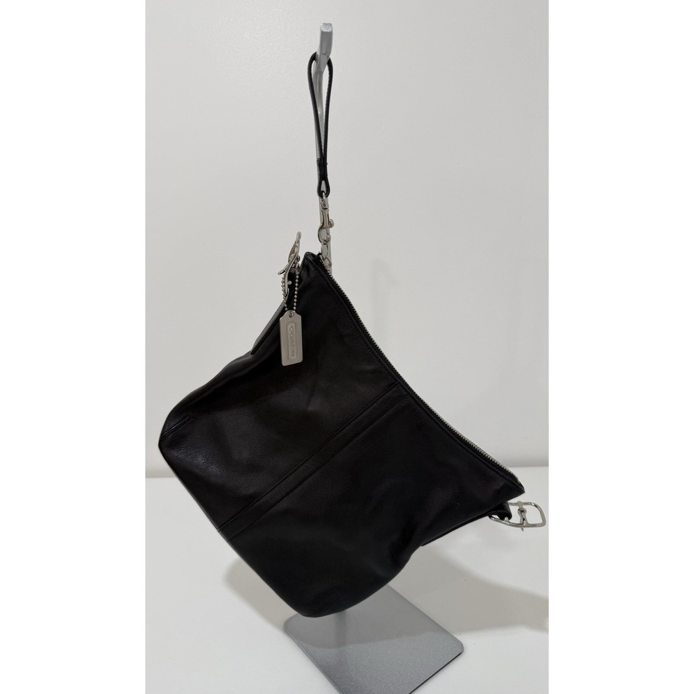 VTG Y2K Coach Legacy Slim Hobo Bag Black Leather 9326 NO Crossbody Strap
